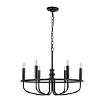 Люстра круглая с 6-ю лампами Kichler варинант исполнения - 8 | Loft Concept в Кирове