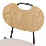 Стул с мягким сиденьем Stool Loft Light Brown варинант исполнения - 6 | Loft Concept в Кирове