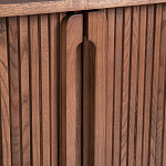 Низкий буфет с 2-мя раздвижными дверцами Toinette Light Cupboard варинант исполнения - 6 | Loft Concept в Кирове