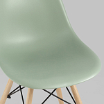 Пластиковый стул на ножках из массива бука Eames Mint варинант исполнения - 7 | Loft Concept в Кирове