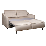 Диван двухместный раскладной светло-серый с кантом Pride варинант исполнения - 2 | Loft Concept в Кирове