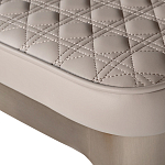 Стул барный светло-серый из экокожи Spectacular High Bar Stool варинант исполнения - 4 | Loft Concept в Кирове