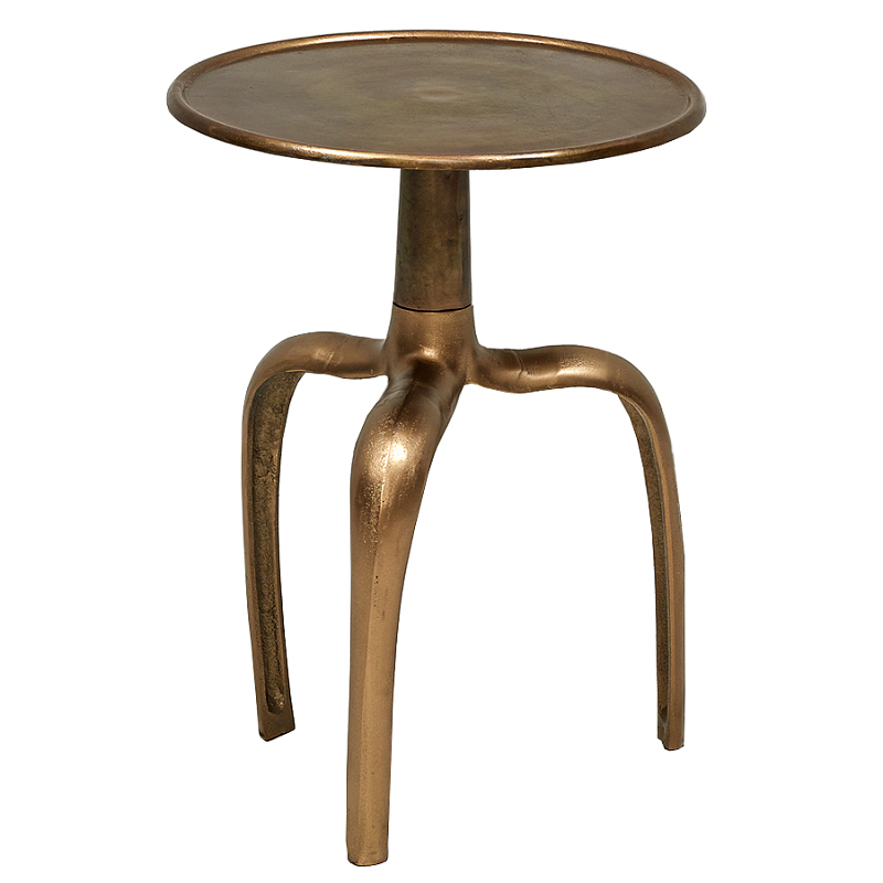 Приставной стол Hercule side table Винтажная латунь Приставной стол Hercule side table Винтажная латунь в Кирове | Loft Concept