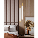 Подвесной светильник Cateline Brass Tube Hanging Lamp варинант исполнения - 2 | Loft Concept в Кирове