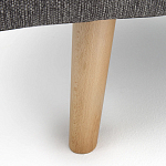 Раскладной диван Lavoie Grey Sofa варинант исполнения - 5 | Loft Concept в Кирове