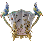 Ваза фарфоровая с попугаями Ferra варинант исполнения - 1 | Loft Concept в Кирове