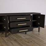 Большая VT-тумба Primo шпон темный орех варинант исполнения - 5 | Loft Concept в Кирове