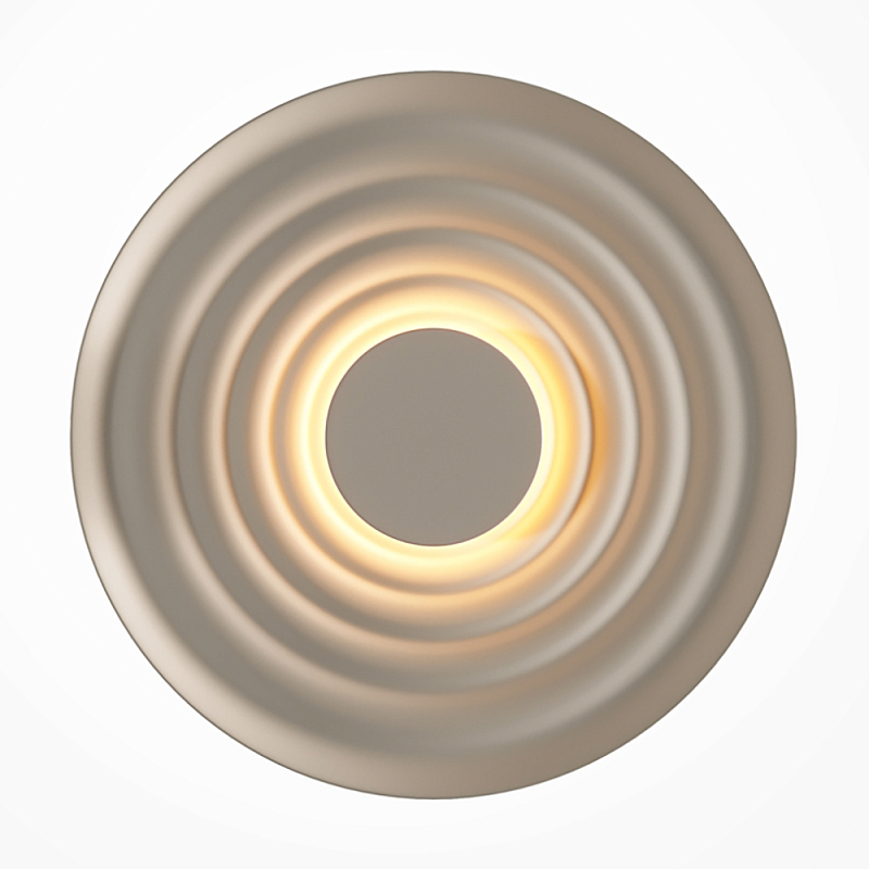 Бра круглое Soft Halo бежевый Бежевый в Кирове | Loft Concept 