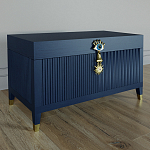 Большой дизайнерский Сундук Elsa Dreams Blue варинант исполнения - 4 | Loft Concept в Кирове