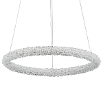 Кольцевая люстра с хрустальным декором Gilbertine Crystal Ring Chandelier варинант исполнения - 3 | Loft Concept в Кирове