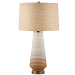 Настольная лампа фарфоровая с узором на корпусе Junction Place варинант исполнения - 3 | Loft Concept в Кирове