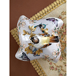 Шкатулка фиолетового цвета с рисунком бабочек и крышкой с фигуркой птицы на ветке Eden Garden варинант исполнения - 9 | Loft Concept в Кирове