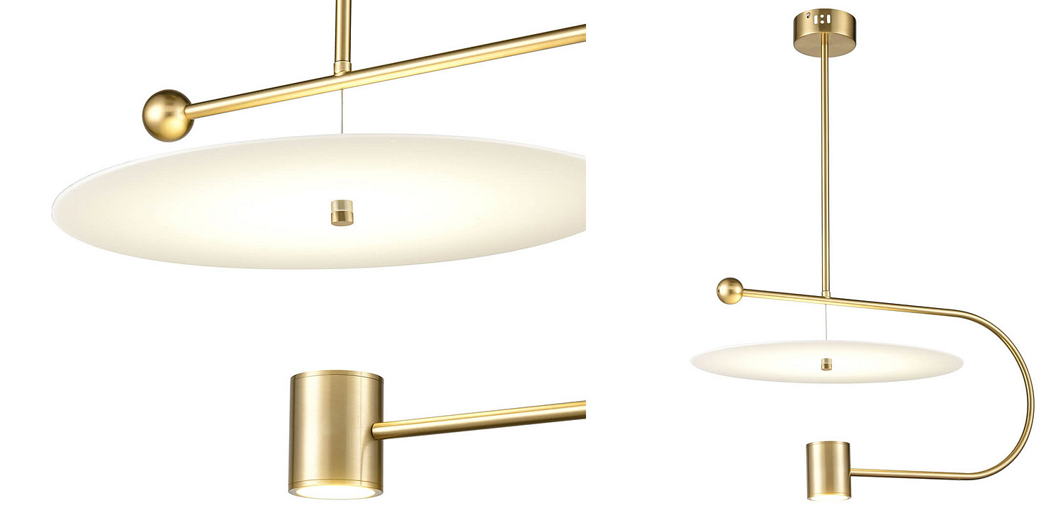 Подвесной светильник Gaspar Half Oval Подвесной светильник Gaspar Half Oval - Loft-Concept в Кирове