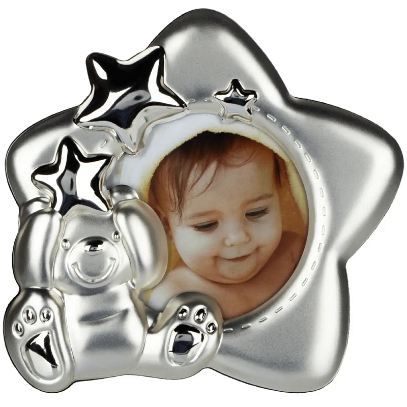 Фоторамка детская Childhood Corner Star Серебристый в Кирове | Loft Concept 