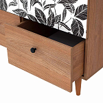 Шкаф с принтом Leaf bouquet варинант исполнения - 3 | Loft Concept в Кирове