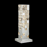 Настольная лампа прямоугольная с мозаичным хрустальным оформлением Sparks of Crystal варинант исполнения - 2 | Loft Concept в Кирове