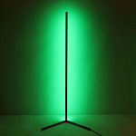 Торшер черного цвета на угловом основании Arteriors варинант исполнения - 6 | Loft Concept в Кирове