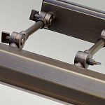 Светильник для картин с призматическим плафоном и двойными регулируемыми шарнирами Elstead Lighting варинант исполнения - 43 | Loft Concept в Кирове