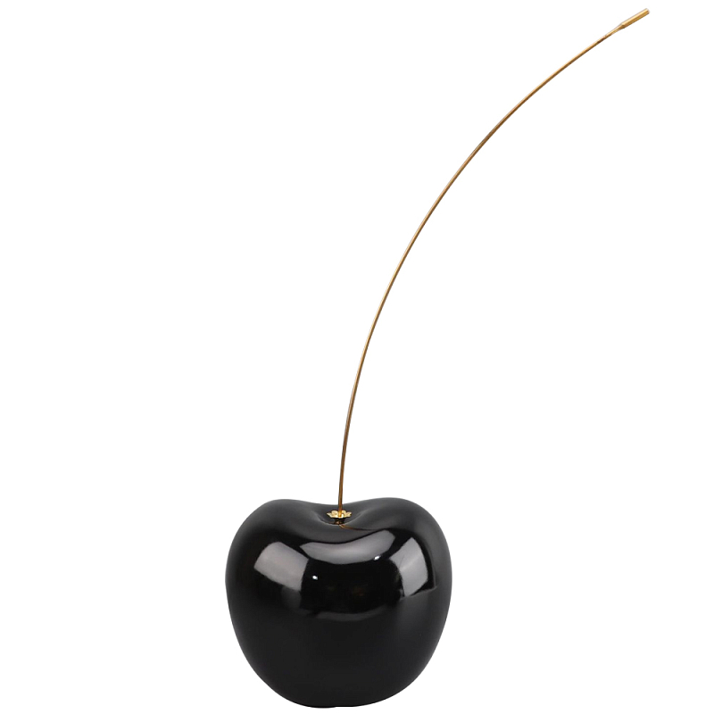 Декоративная статуэтка вишня Cherry Black Statuette Черный Золотой Декоративная статуэтка вишня Cherry Black Statuette Черный Золотой в Кирове | Loft Concept