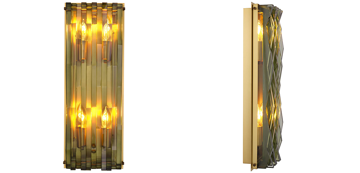 Бра Eichholtz Wall Lamp Nuvola L Green Бра Eichholtz Wall Lamp Nuvola L Green - Loft-Concept в Кирове