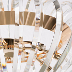 Бра золотого цвета с изогнутыми хрустальными элементами Radiant Ribbons варинант исполнения - 4 | Loft Concept в Кирове