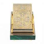 Подставка для телефона из натурального камня малахит Natural Stone Stand варинант исполнения - 3 | Loft Concept в Кирове