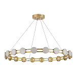 Люстра кольцевая с круглыми светодиодными источниками света Maxine Light варинант исполнения - 8 | Loft Concept в Кирове