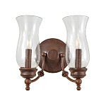 Бра с 2-мя стеклянными плафонами с пузырьками Feiss варинант исполнения - 1 | Loft Concept в Кирове