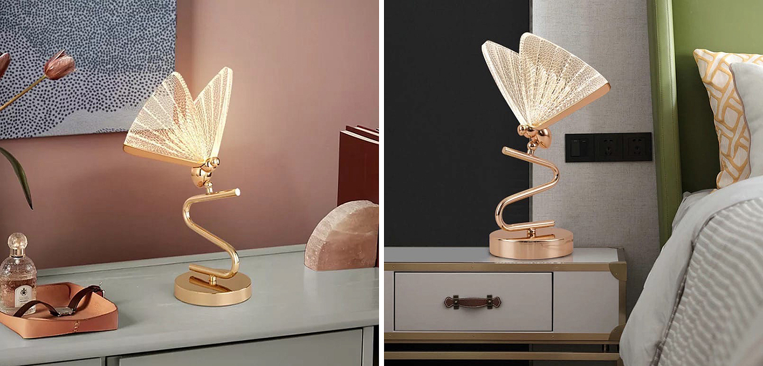 Ночник с Бабочкой Butterfly Table Lamp A Ночник с Бабочкой Butterfly Table Lamp A - Loft-Concept в Кирове