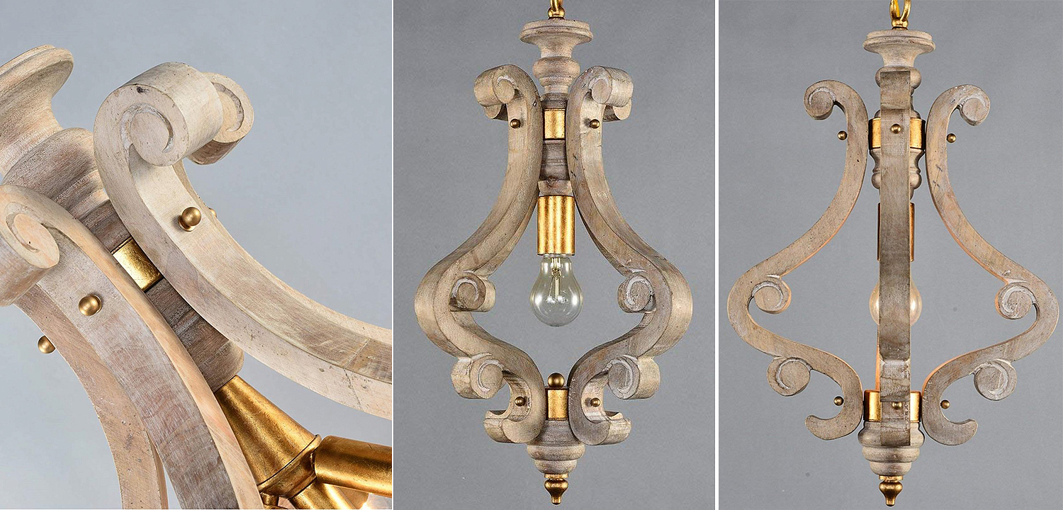 Подвесной светильник Santu Provence Hanging lamp Подвесной светильник Santu Provence Hanging lamp - Loft-Concept в Кирове