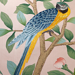 Обои ручная роспись Amazonia Florence Pink dyed silk варинант исполнения - 7 | Loft Concept в Кирове