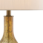 Настольная лампа с тканевым абажуром в форме цилиндра Thin Neck варинант исполнения - 1 | Loft Concept в Кирове