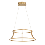 Люстра золотого цвета с 2-мя светодиодными кольцами Eurofase варинант исполнения - 2 | Loft Concept в Кирове