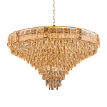 Люстра с каскадом из прозрачного хрусталя Constant Sparks варинант исполнения - 1 | Loft Concept в Кирове