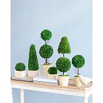 Декоративный искусственное растение Single boxwood варинант исполнения - 10 | Loft Concept в Кирове