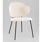 Стул Bellamy букле молочный варинант исполнения - 1 | Loft Concept в Кирове