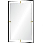 Зеркало прямоугольное в черной раме Gwendelyn варинант исполнения - 1 | Loft Concept в Кирове
