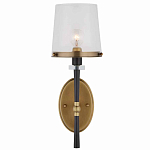 Бра настенное с прозрачным стеклянным абажуром Simple Pure Form варинант исполнения - 2 | Loft Concept в Кирове