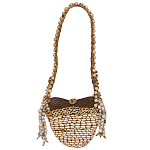 Декоративный аксессуар сумка из ракушек Aboriginal Bag Beige варинант исполнения - 1 | Loft Concept в Кирове