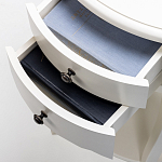 Белая тумба на фигурных ножках Shelby варинант исполнения - 6 | Loft Concept в Кирове