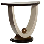 Консоль на полукруглой основе Stylish Pearl варинант исполнения - 1 | Loft Concept в Кирове