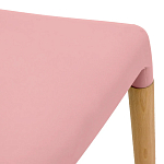 Пластиковый стул на ножках из массива бука Ferret Pink варинант исполнения - 7 | Loft Concept в Кирове