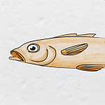 Плитка с узором Рыба Русалка варинант исполнения - 5 | Loft Concept в Кирове