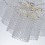 Люстра многоярусная с каскадами кристаллов Crystal Rains варинант исполнения - 7 | Loft Concept в Кирове