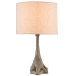 Настольная лампа с корпусом в виде дерева Gray Concrete Trunk варинант исполнения - 3 | Loft Concept в Кирове