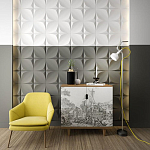 Гипсовая 3D Панель M-22 варинант исполнения - 1 | Loft Concept в Кирове