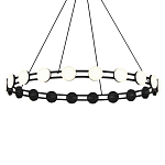 Люстра кольцевая с круглыми светодиодными источниками света Maxine Light варинант исполнения - 2 | Loft Concept в Кирове