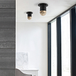 Потолочный светильник светодиодный с плафоном из натурального камня Purgatory варинант исполнения - 2 | Loft Concept в Кирове