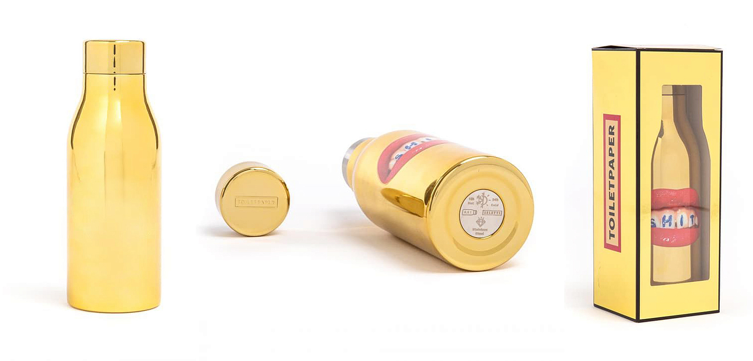 Бутылка Seletti Thermal Bottle Shit Бутылка Seletti Thermal Bottle Shit - Loft-Concept в Кирове