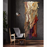 Тканый вручную абстрактный гобелен Коралловый риф Coral reef варинант исполнения - 3 | Loft Concept в Кирове